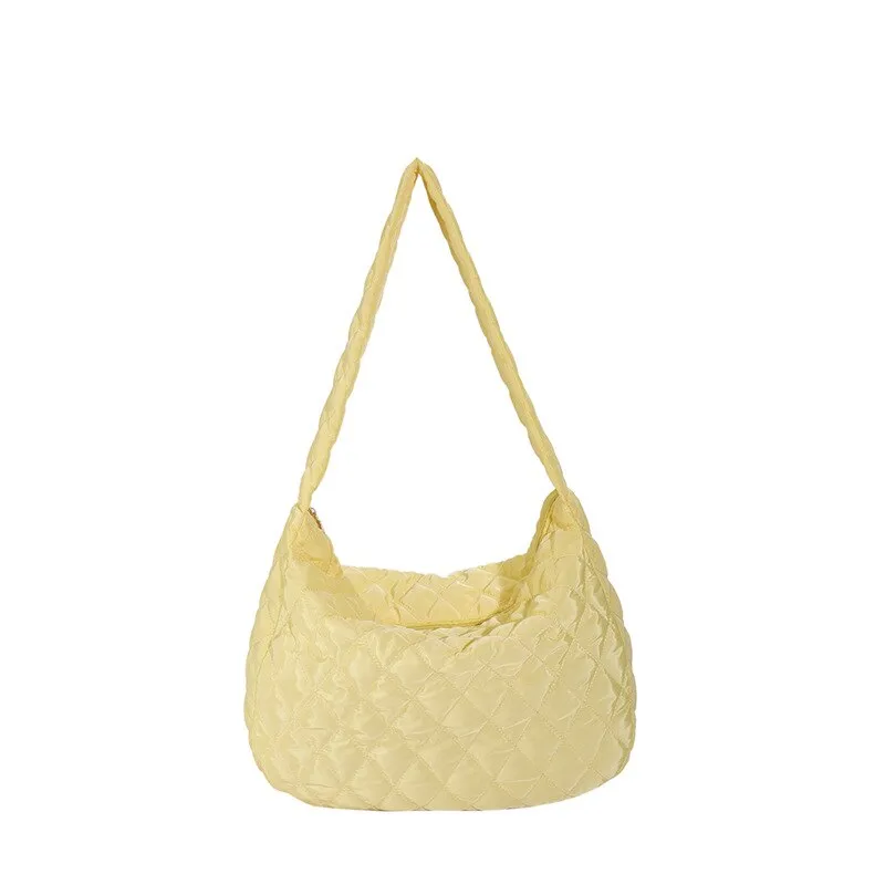 Roomy Quilted Shopper with Zip Closure