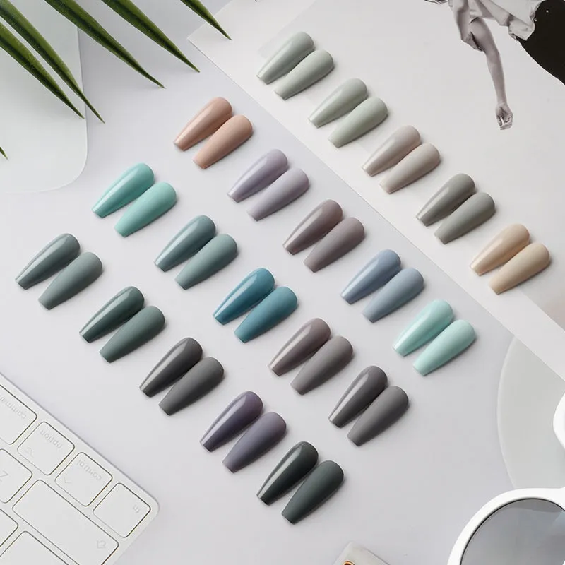 ROSALIND 10 Color Gray Series Nail Gel Bright For Nail Art Design LED/UV Lamp RA