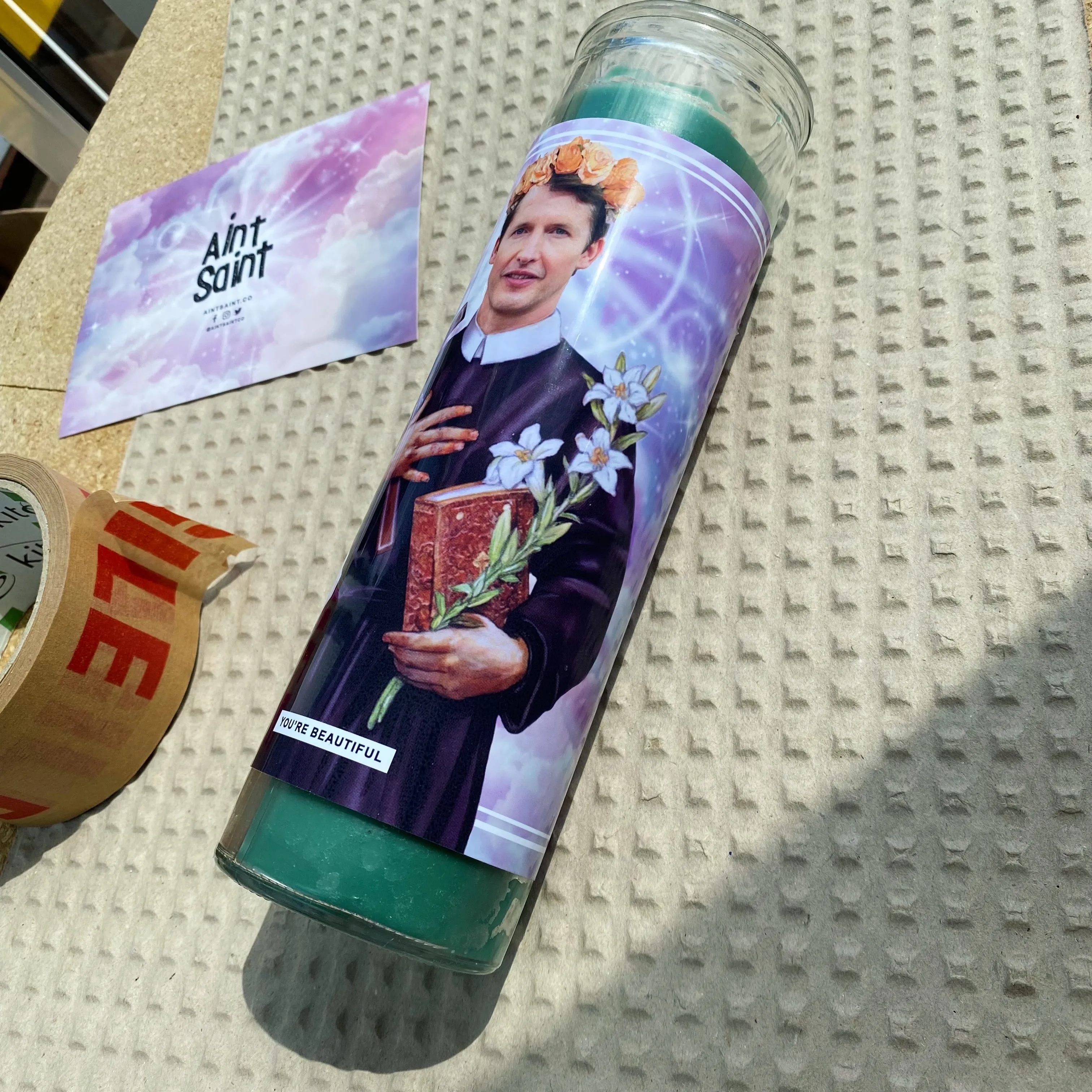 Saint James Blunt Prayer Candle