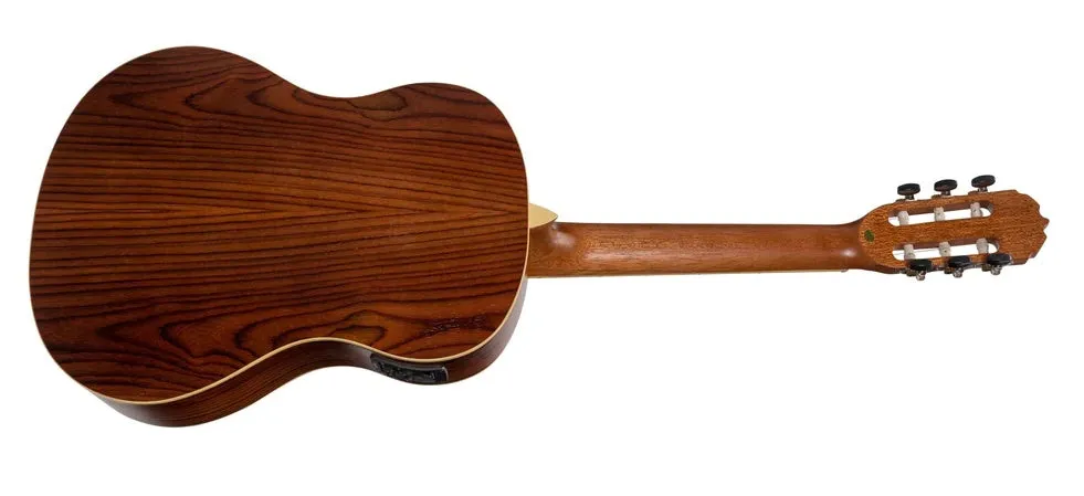 Sanchez Full Size Student Acoustic-Electric Classical Guitar with Pickup (Rosewood)