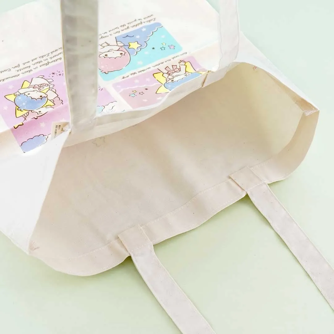 Sanrio Characters Tote Bag - Little Twin Stars