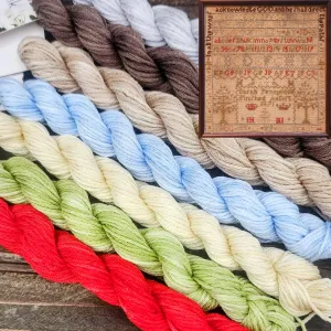 Sarah Pennycook 1871 Flower Silk Thread Pack