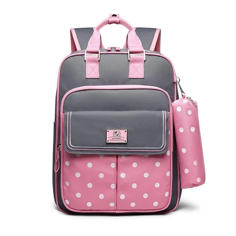School Backpack For Girls | School Rucksack | Children's Backpack | Shoulder School Bag Pencil Case Set | Kids Backpack | Girls School Bag