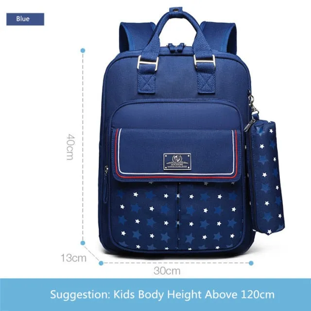 School Backpack For Girls | School Rucksack | Children's Backpack | Shoulder School Bag Pencil Case Set | Kids Backpack | Girls School Bag