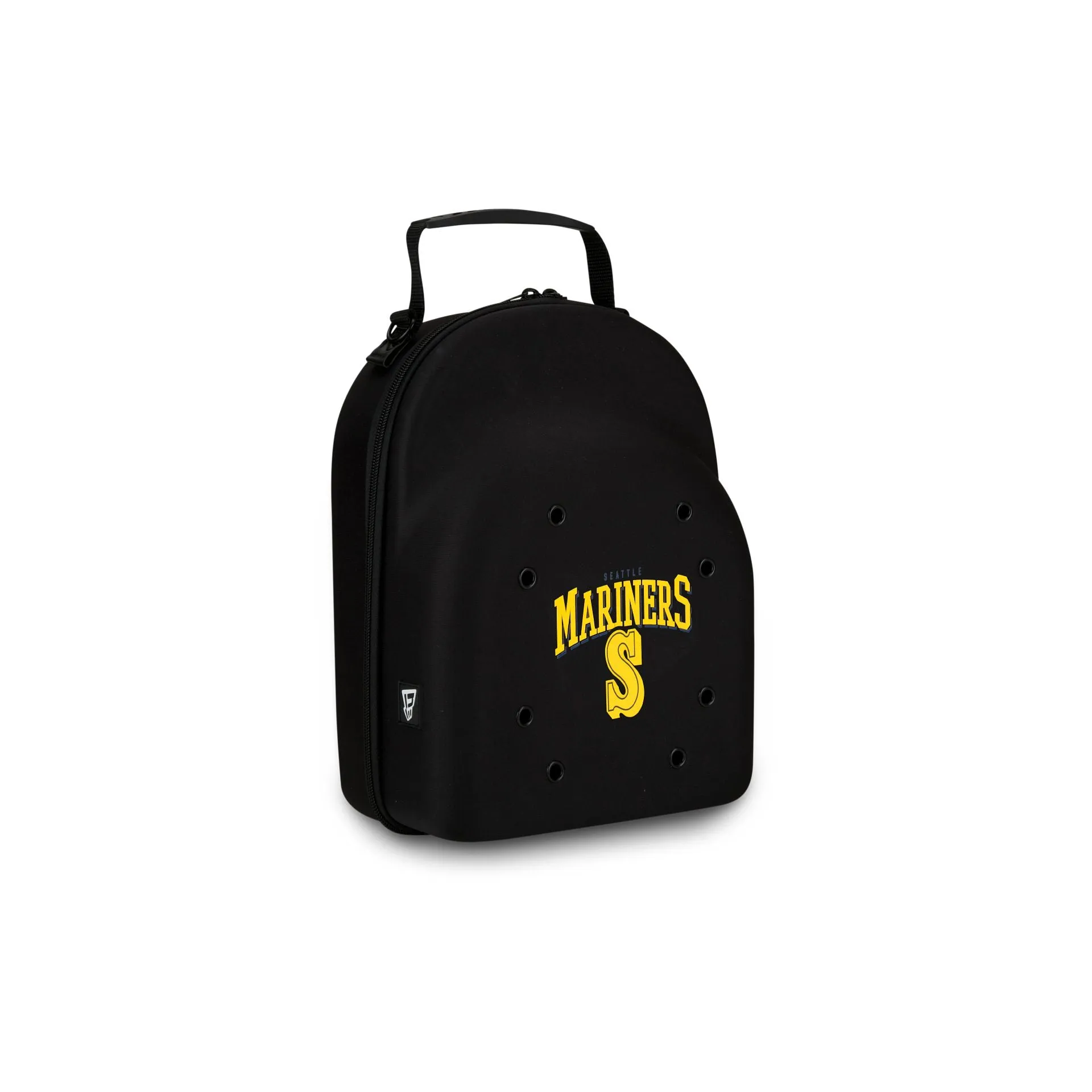 Seattle Mariners Old School Script Black 6 Pack Cap Carrier