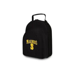 Seattle Mariners Old School Script Black 6 Pack Cap Carrier