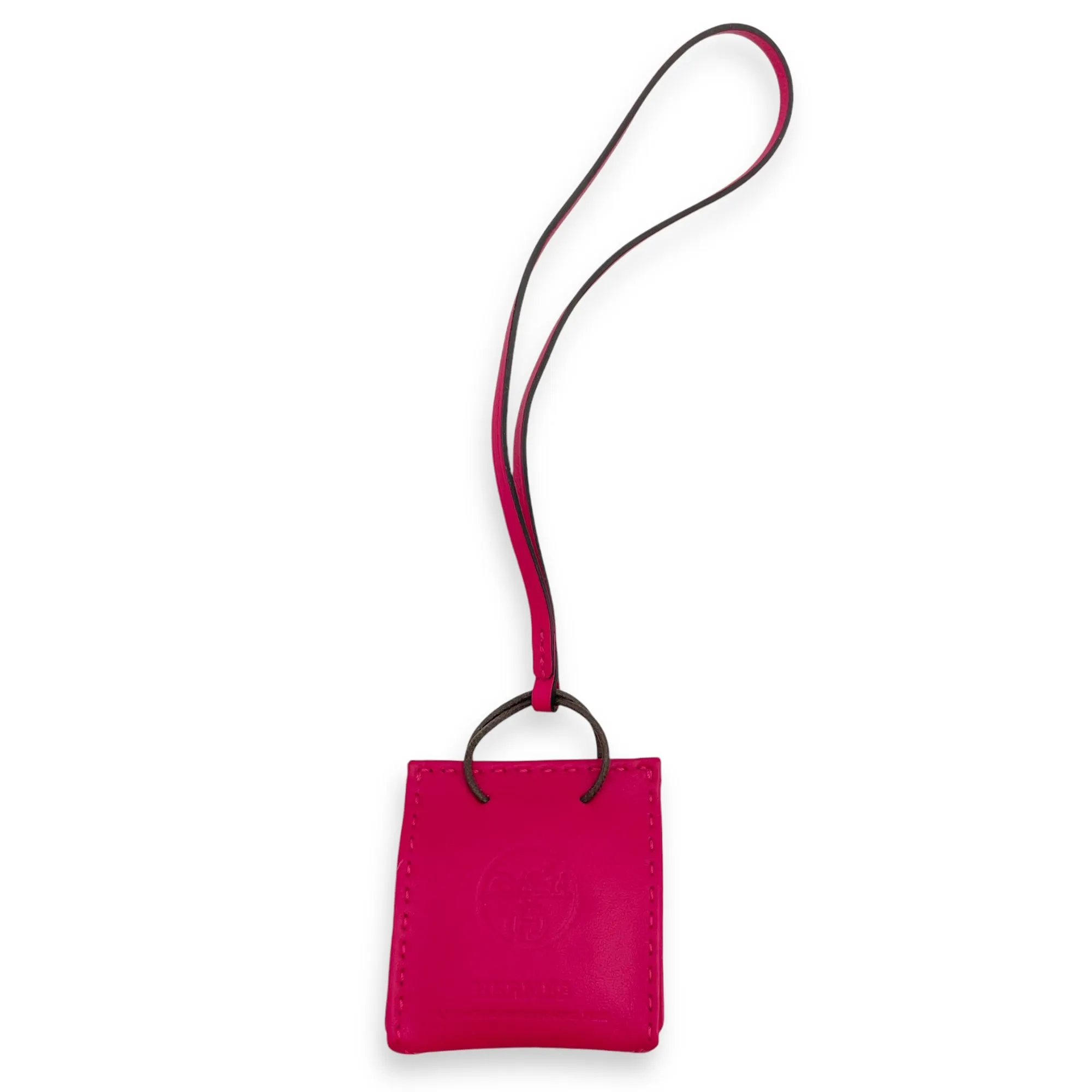 Shopping Bag Charm Rose Mexico Bag Accessory in Milo/Swift