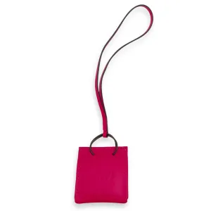 Shopping Bag Charm Rose Mexico Bag Accessory in Milo/Swift
