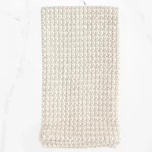 Silver Gray Handwoven Kitchen Towel