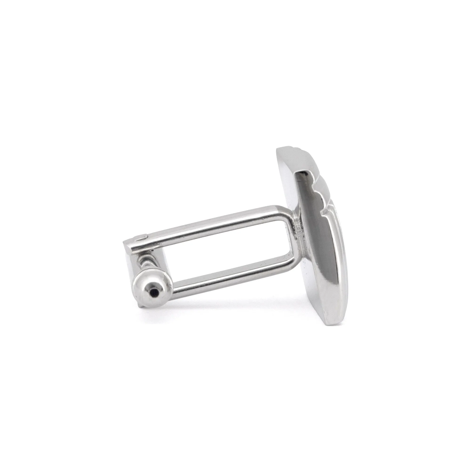 Simple Square Weaving Details Cufflinks