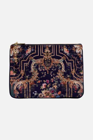 SMALL CANVAS CLUTCH PLAY YOUR CARDS RIGHT
