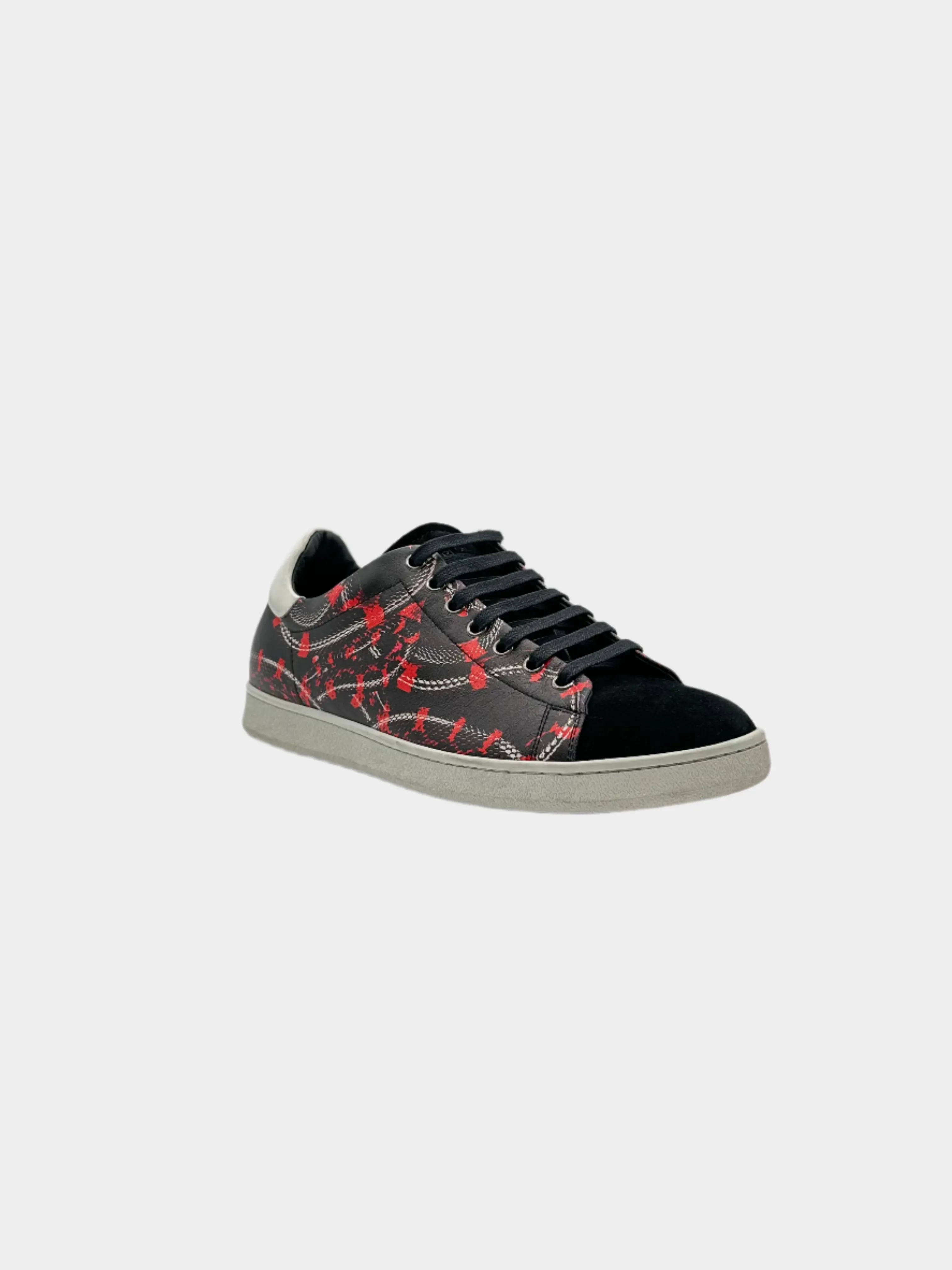 Sneakers With Red Details