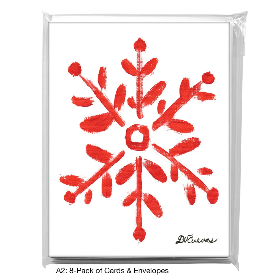 Snowflake Trio 2, Greeting Card (7495)
