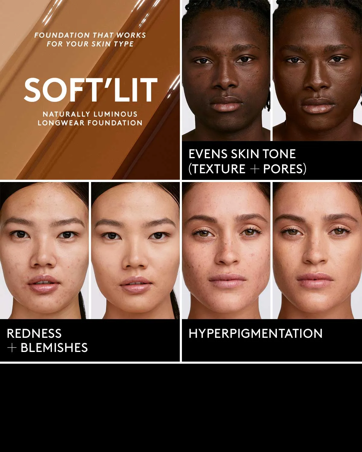 Soft'lit Naturally Luminous Longwear Foundation — 360
