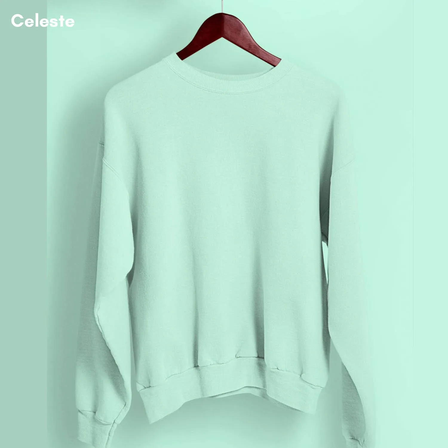 Solid Pack of 3: Drop Shoulder Sweatshirt