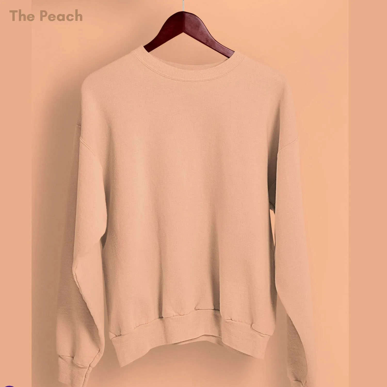 Solid Pack of 4: Drop Shoulder Sweatshirt