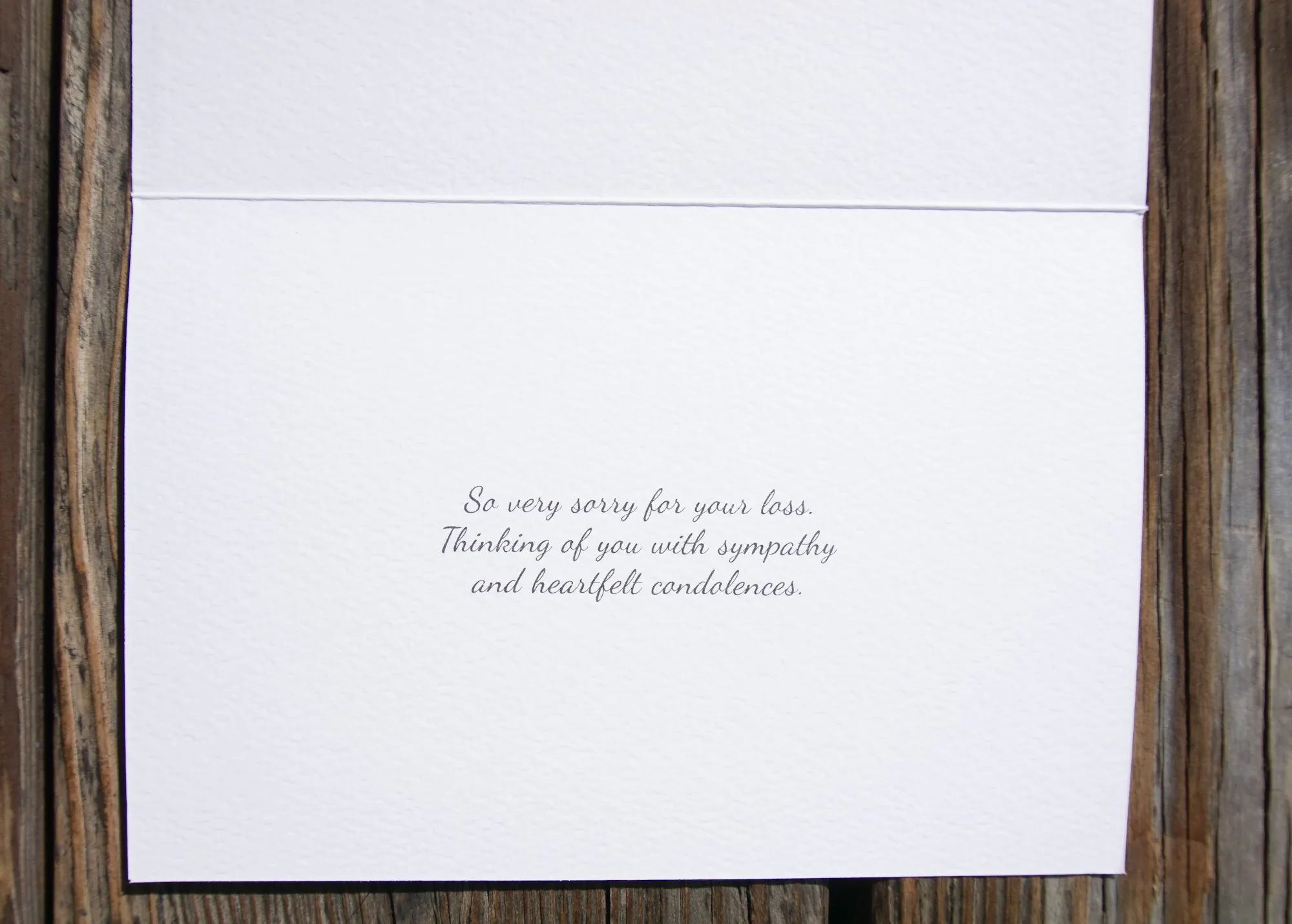 Spring Beautiful Sympathy Card