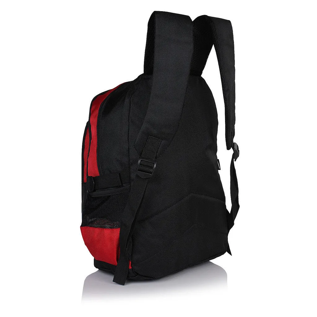 Suntop A58 19 L Backpack(Black and Red)