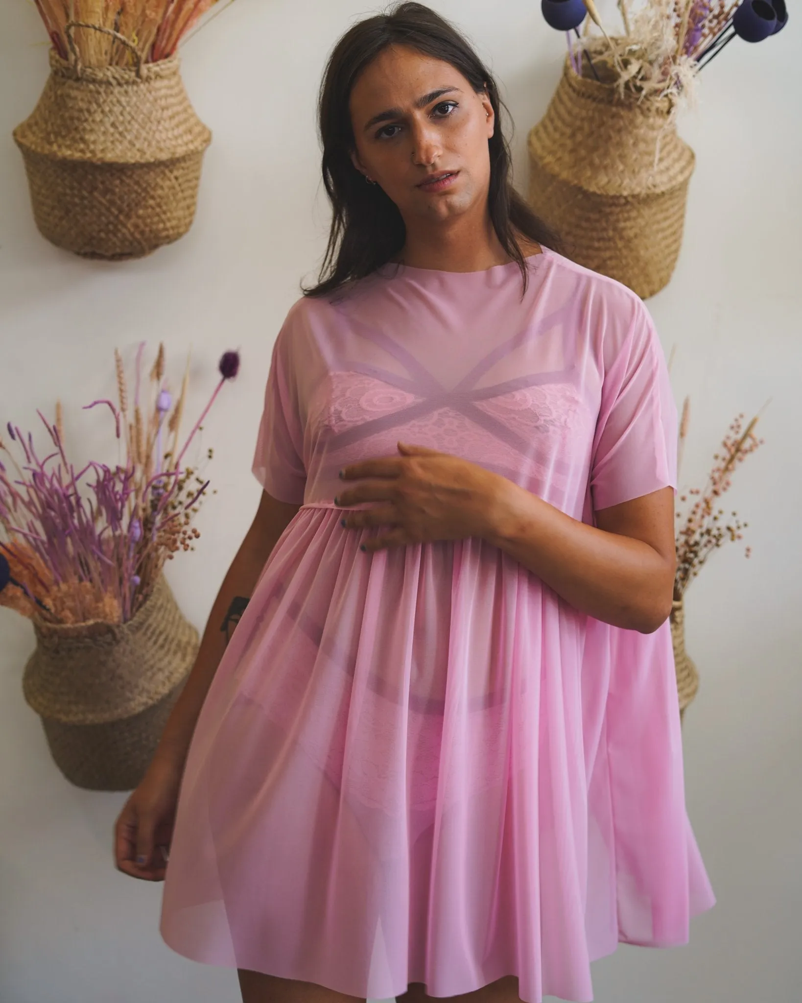 Swing Swing Mesh Dress