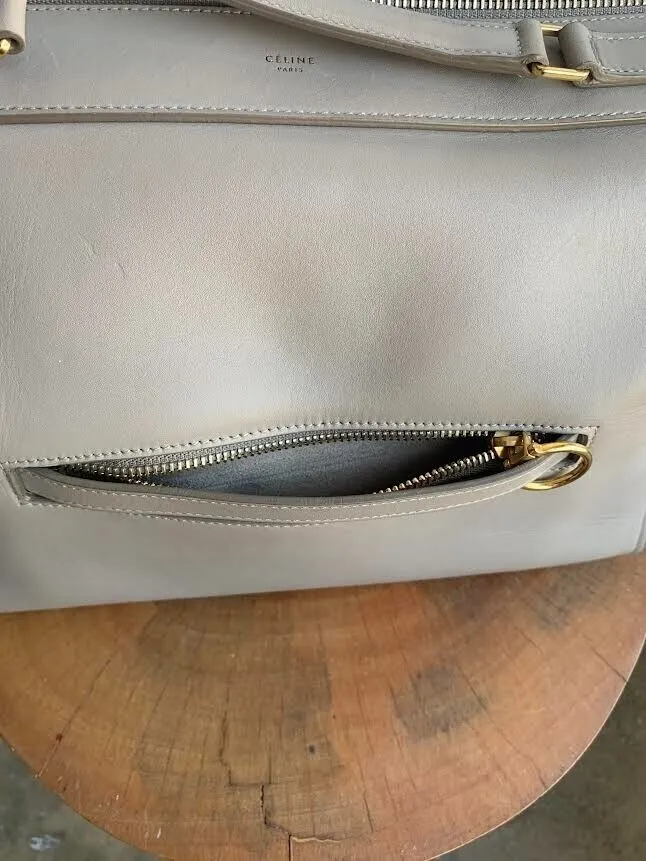 TAUPE RING BAG