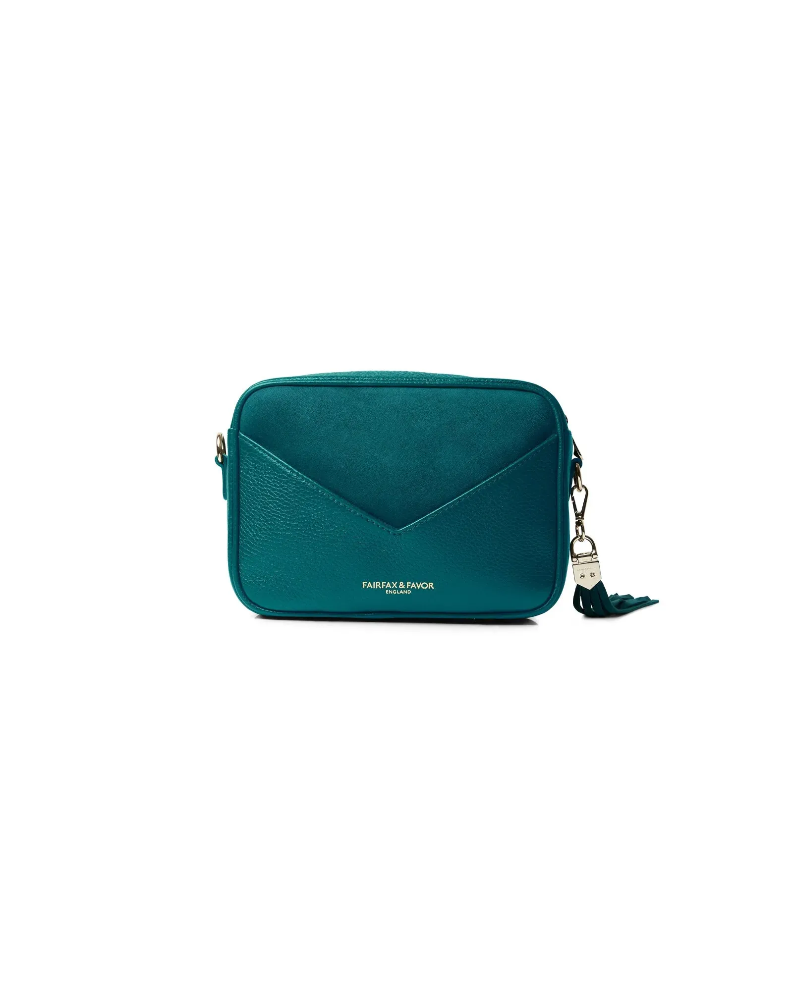 The Finsbury Cross Body Bag - Ocean Suede