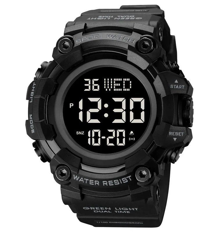 Tide waterproof luminous electronic watch W2319868