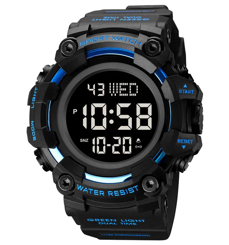 Tide waterproof luminous electronic watch W2319868