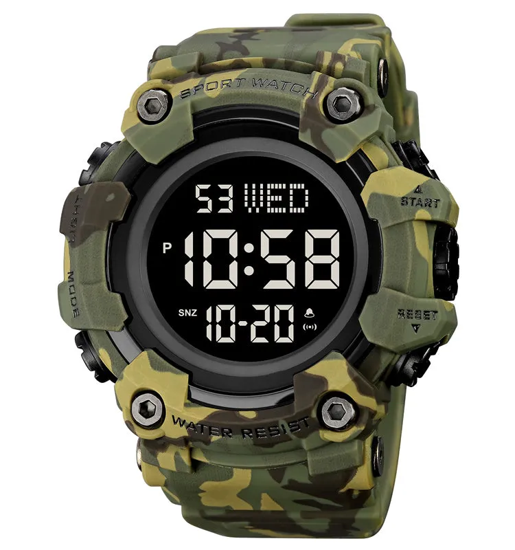 Tide waterproof luminous electronic watch W2319868
