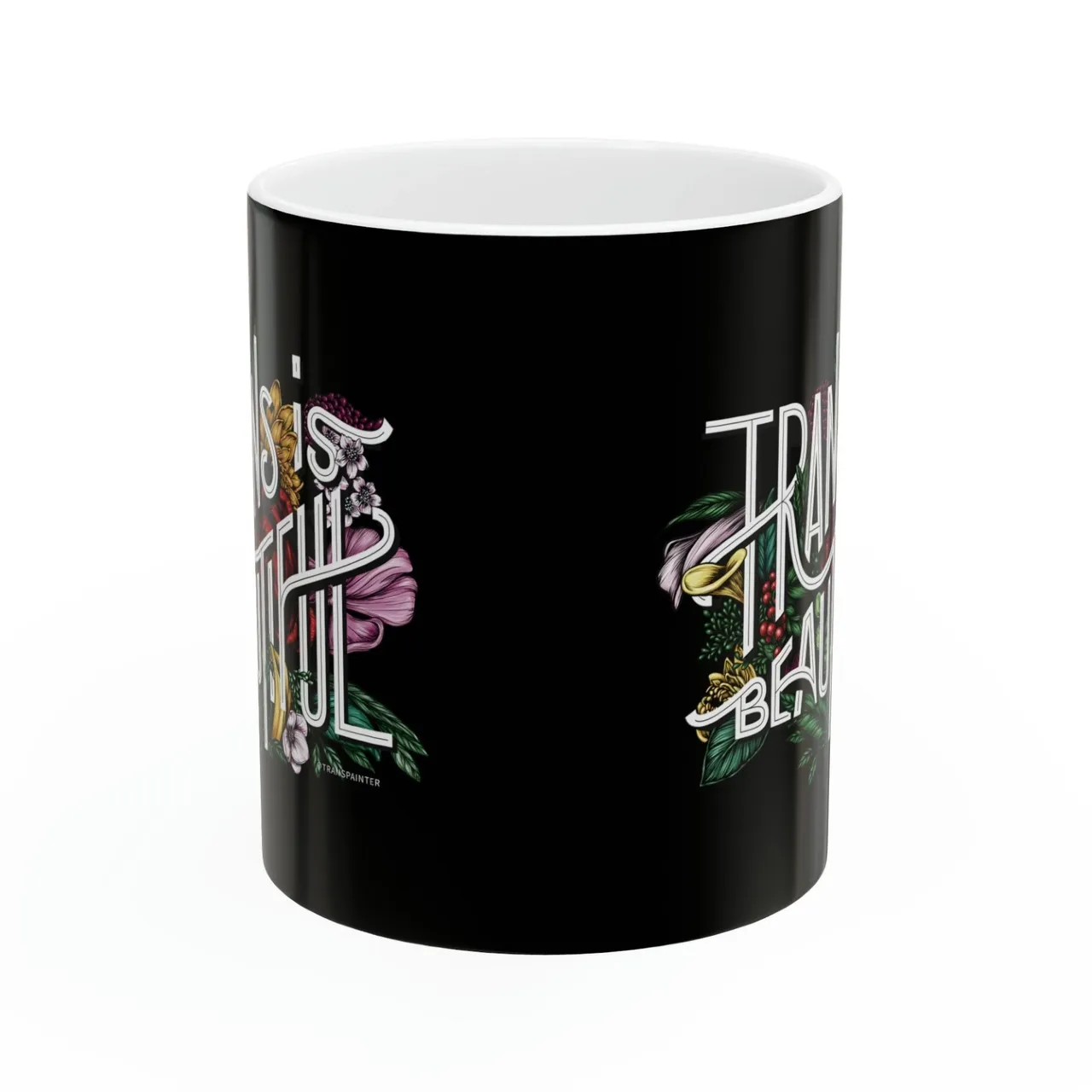 Trans Is Beautiful Mug