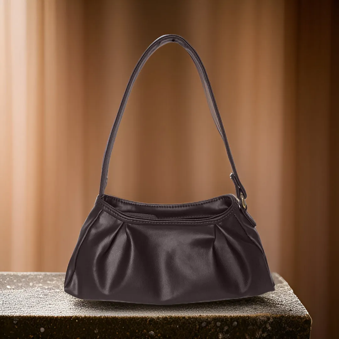 Trendy Sage Green Baguette Bag Perfect For Women & Girls