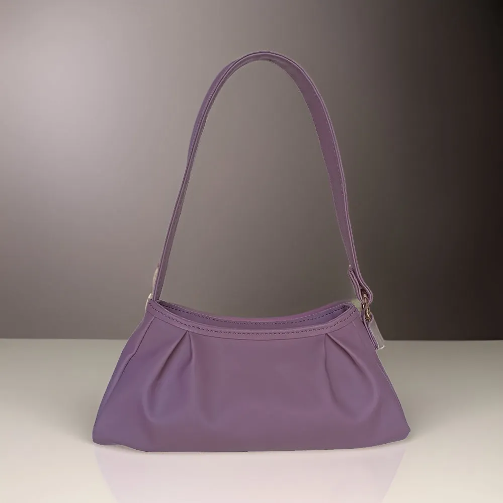Trendy Sage Green Baguette Bag Perfect For Women & Girls
