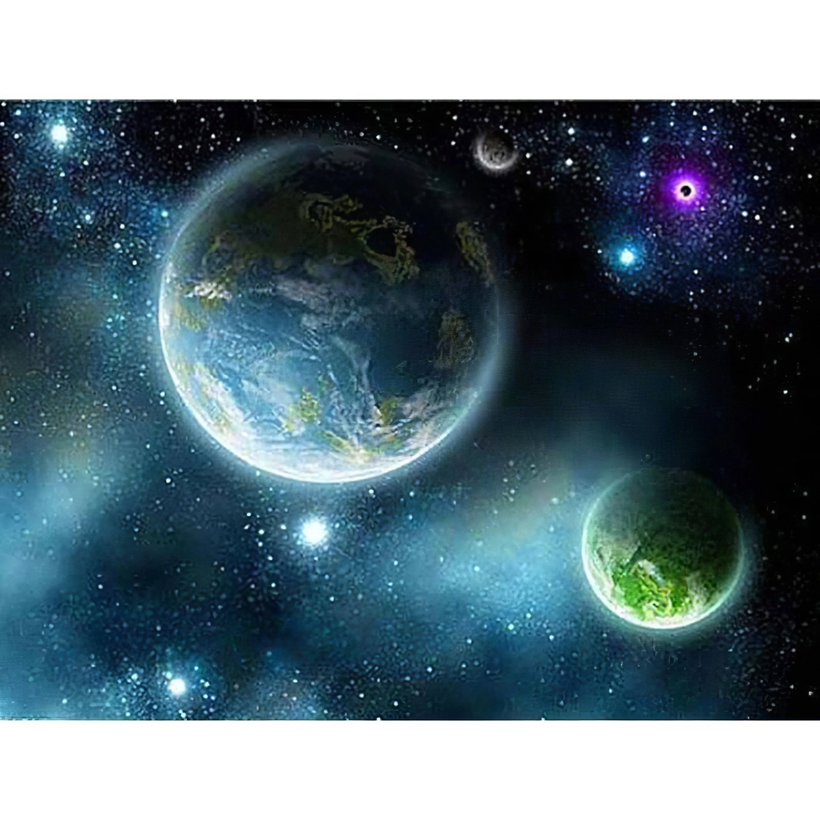 Two Beautiful Planets