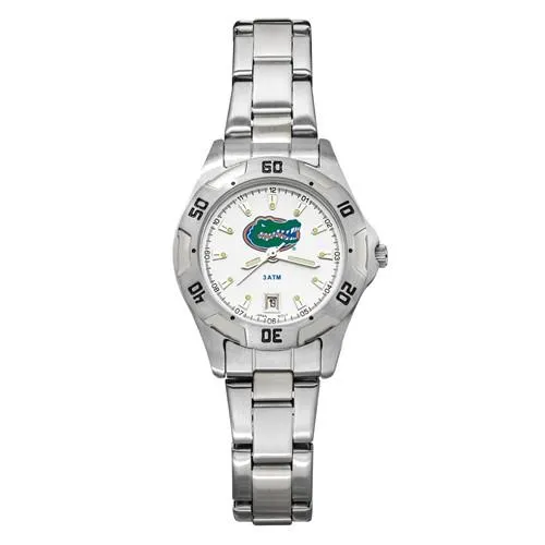 University of Florida All-Pro Womens Watch - Chrome Plated - Bracelet