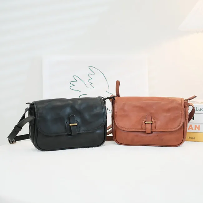 Vintage Womens Leather Shoulder Bag Crossbody Satchel Purses