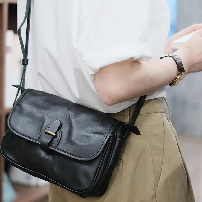 Vintage Womens Leather Shoulder Bag Crossbody Satchel Purses