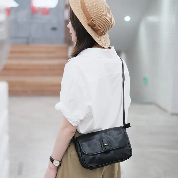 Vintage Womens Leather Shoulder Bag Crossbody Satchel Purses