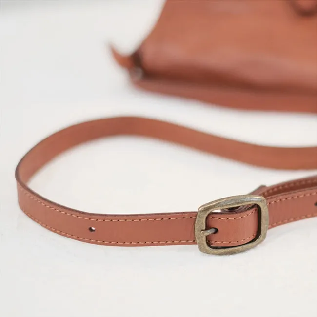 Vintage Womens Leather Shoulder Bag Crossbody Satchel Purses