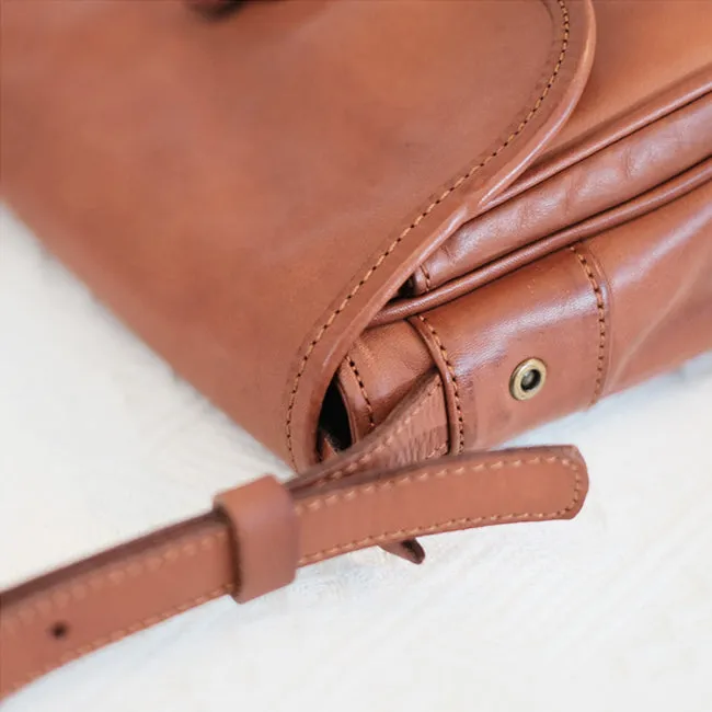 Vintage Womens Leather Shoulder Bag Crossbody Satchel Purses