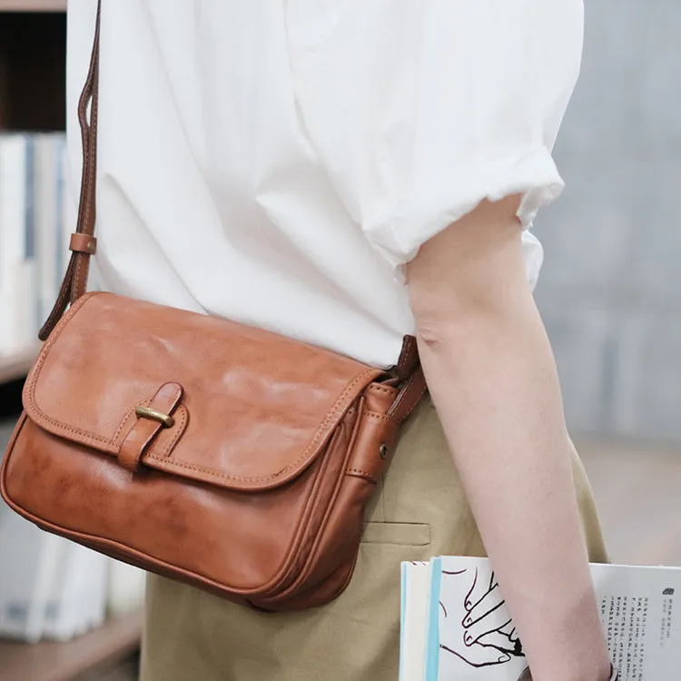 Vintage Womens Leather Shoulder Bag Crossbody Satchel Purses