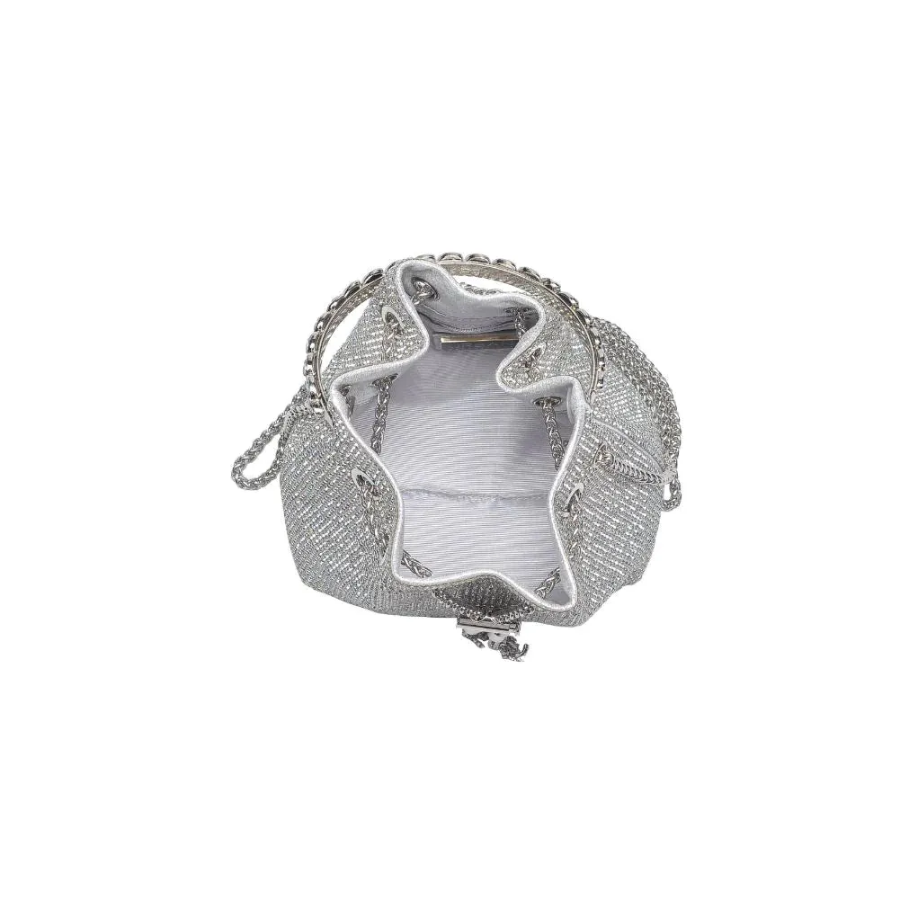 Vontrice Evening Bag | Silver