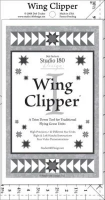 Wing Clipper Ruler by Studio 180