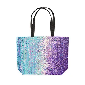 Winter Garden Canvas Tote