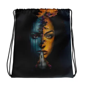 Wisdom Roots Drawstring bag