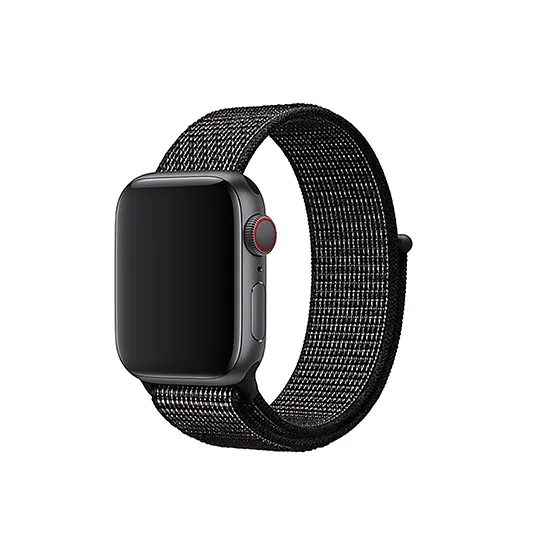 Woven Nylon Strap For Apple Watch-Seashell (42/44/45/49mm)