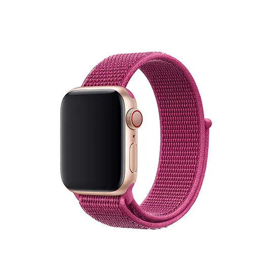 Woven Nylon Strap For Apple Watch-Seashell (42/44/45/49mm)