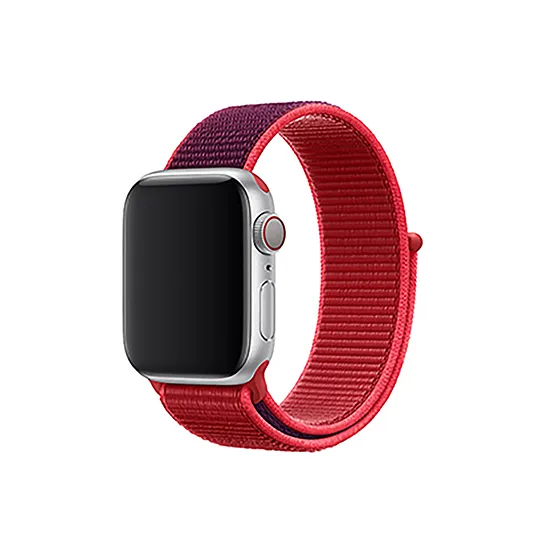 Woven Nylon Strap For Apple Watch-Seashell (42/44/45/49mm)