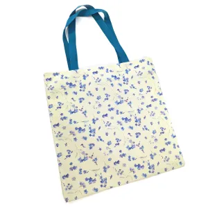 Yellow Forget Me Not Shoulder Shopping Bag